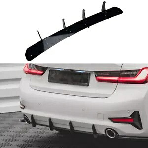 ABS ブラック リアバンパー ディフューザー リップ スポイラー 2019-2022 BMW 3 シリーズ G20 330i 用 ABS Black Rear Bumper Diffuser Lip Spoiler For 2019-2022 BMW 3 Series G20 330i 【並行輸入品】 55,440円