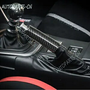 トヨタ GR86 スバル BRZ 2022-2024 ドライカーボンファイバーハンドブレーキハンドルハウジング For Toyota GR86 Subaru BRZ 2022-2024 Dry Carbon Fiber Handbrake Handle Housing 【並行輸入品】