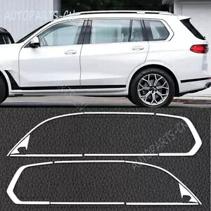 BMW X7 G07 2019-2024 シルバーステンレス鋼窓敷居成形ストリップトリム For BMW X7 G07 2019-2024 Silver Stainless Steels Windows Sill Molding Strip Trim 【並行輸入品】|カスタムパーツ WORLD倉庫