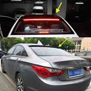 ヒュンダイソナタ 2011-2014 LED テールライトブラックリアウィンドウルーフスポイラーウイング For Hyundai Sonata 2011-2014 LED taillight Black Rear window roof Spoiler Wing 【並行輸入品】｜カスタムパーツ WORLD倉庫 56,760円