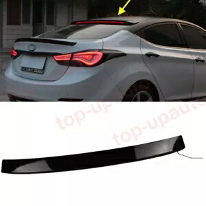 ヒュンダイエラントラ 2014-2016 LED テールライトブラックリアウィンドウルーフスポイラーウイング For Hyundai Elantra 2014-2016 LED taillight Black Rear window roof Spoiler Wing 【並行輸入品】