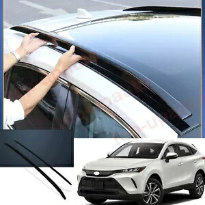 トヨタプリンス 2021-2022 アルミ合金明るい黒ルーフラッククロスバー 2 個 For Toyota Prince 2021-2022 aluminum alloy bright black roof rack crossbar 2PCS 【並行輸入品】｜カスタムパーツ WORLD倉庫