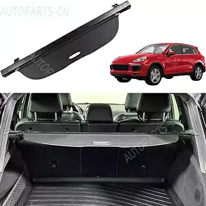 リアトランクカーゴラゲッジカバーセキュリティシールドシェードポルシェカイエン2011-18用 Rear Trunk Cargo Luggage Cover Security Shield Shade for Porsche Cayenne 2011-18 【並行輸入品】｜カスタムパーツ WORLD倉庫