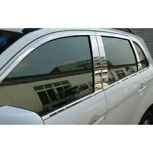 アウトランダースポーツ 2011-2021 クローム Windows ストリップ敷居モールディングカバートリム 18PC For Outlander Sport 2011-2021 Chrome Windows Strip Sill Molding Cover Trim 18PC 【並行輸入品】｜カスタムパーツ WORLD倉庫