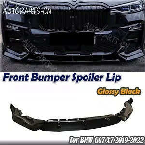 車のフロントバンパースプリッタースポイラーリップグロスブラック 2019-22 BMW G07 X7 M スポーツ Car Front Bumper Splitter Spoiler Lip Gloss Black For 2019-22 BMW G07 X7 M Sport 【並行輸入品】｜カスタムパーツ WORLD倉庫
