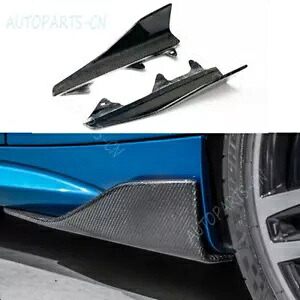 2016-2021 BWM M2 F87 ドライカーボンファイバーサイドスカートサイドドアスポイラーボディキット For 2016-2021 BWM M2 F87 Dry Carbon Fiber Side Skirt Side Door Spoiler Body kits 【並行輸入品】｜カスタムパーツ WORLD倉庫