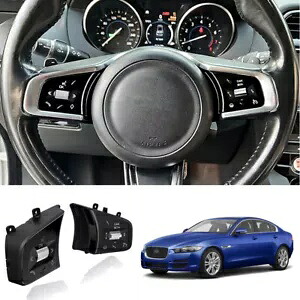 ステアリングホイールコントロールタッチボタンアップグレード JAGUAR XE 2017-2020に適合 Steering Wheel Control Touch Buttons Upgrade Fit for JAGUAR XE 2017-2020 【並行輸入品】
