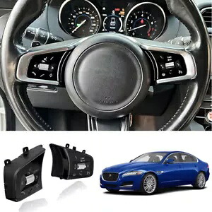 ステアリングホイールコントロールタッチボタンアップグレード JAGUAR XE 2016-2020に適合 Steering Wheel Control Touch Buttons Upgrade Fit for JAGUAR XE 2016-2020 【並行輸入品】