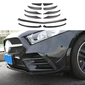 ABS カーボンファイバーフロントバンパーリップスポイラーボディキット修理されたベンツ A クラス 2019-22 ABS Carbon Fiber Front Bumper Lip Spoiler Bodykit Refit For Benz A-Class 2019-22 【並行輸入品】 65,340円