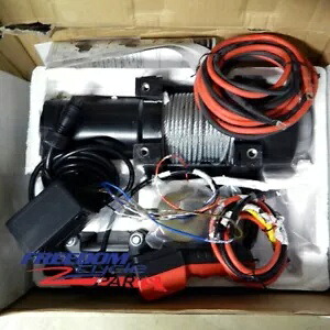 NOS QUADBOSS ATV QUAD SxS 4x4 2500 ポンド スチール ケーブル ウインチ キット 608700 NOS QUADBOSS ATV QUAD SxS 4x4 2500 lb. STEEL CABLE WINCH KIT 608700 【並行輸入品】