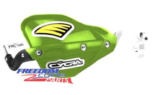 Cycra Probend CRM モトクロス ハンドガード キット 1-1/8 インチ バー用 グリーン 1CYC-7402-72X Cycra Probend CRM Motocross Hand Guard Kit for 1-1/8\