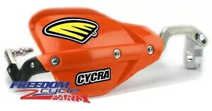 Cycra Probend CRM モトクロス ハンドガード キット 1-1/8 インチ バー用 オレンジ 1CYC-7402-22X Cycra Probend CRM Motocross Hand Guard Kit for 1-1/8\