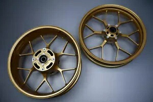 ゴールド フロント + リア ホイール リム 4,4/5,9Kg ホンダ CBR 1000 RR 1000RR SC59 2012-2016 Gold Front + Rear Wheels Rims 4,4/5,9Kg HONDA CBR 1000 RR 1000RR SC59 2012-2016 【並行輸入品】