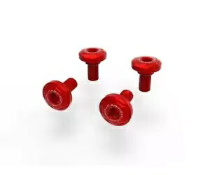 フロントフェンダースクリューキット DUCABIKE KVT36A レッド Ducati SCRAMBLER 800 NEXT GE 2023用 Front Fender Screw Kit DUCABIKE KVT36A RED for Ducati SCRAMBLER 800 NEXT GE 2023 【並行輸入品】