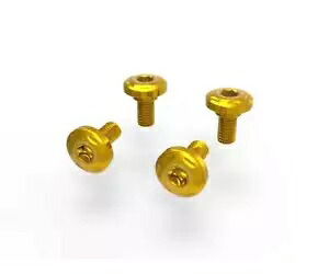 フロントフェンダースクリューキット DUCABIKE KVT36B ゴールド Ducati SCRAMBLER 800 NEXT G 2023 用 Front Fender Screw Kit DUCABIKE KVT36B GOLD for Ducati SCRAMBLER 800 NEXT G 2023 【並行輸入品】