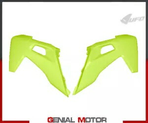 ラジエーター カバー Ufo プラスト ハスクバーナ Fc 450 2019 - 2021 イエロー ネオン Radiator Covers Ufo Plast For Husqvarna Fc 450 2019 - 2021 Yellow neon 【並行輸入品】
