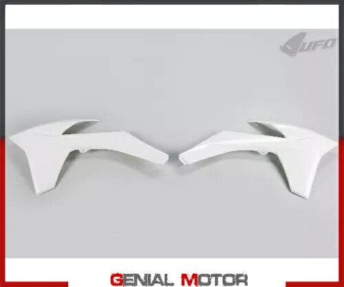 ラジエーター カバー Ufo プラスト Ktm Exc-F 全モデル 2012 - 2013 ホワイト KA-KT Radiator Covers Ufo Plast For Ktm Exc-F All Models 2012 - 2013 White KA-KT 【並行輸入品】