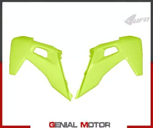 ラジエーター カバー Ufo プラスト ハスクバーナ TC 125 2019 - 2021 イエロー ネオン Radiator Covers Ufo Plast For Husqvarna Tc 125 2019 - 2021 Yellow neon 【並行輸入品】