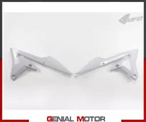ラジエーター カバー Ufo プラスト ヤマハ Wrf 450 2016 - 2018 ホワイト YA Radiator Covers Ufo Plast For Yamaha Wrf 450 2016 - 2018 White YA 【並行輸入品】