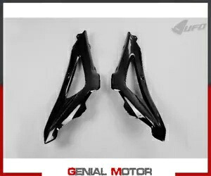 ラジエーター カバー Ufo プラスト ハスクバーナ Te 499 2005 - 2007 ブラック 33161 Radiator Covers Ufo Plast For Husqvarna Te 499 2005 - 2007 Black 33161 【並行輸入品】