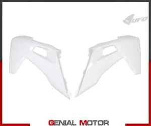 ラジエーター カバー Ufo プラスト ハスクバーナ Fe 250 2020 - 2021 ホワイト HU 20-21 Radiator Covers Ufo Plast For Husqvarna Fe 250 2020 - 2021 White HU 20-21 【並行輸入品】