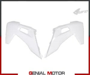 ラジエーター カバー Ufo プラスト ハスクバーナ TC 125 2019 - 2021 ホワイト HU 20-21 Radiator Covers Ufo Plast For Husqvarna Tc 125 2019 - 2021 White HU 20-21 【並行輸入品】