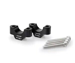 PUIG ライザー ハンドルバー用 BMW R 1250 GS 2018 - 2024 ブラック-20308N PUIG Risers for Handlebars BMW R 1250 GS 2018 - 2024 Black-20308N 【並行輸入品】