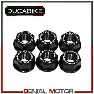 クラウン フランジ ナット キット ブラック 6DSB02D Ducabike Ducati Monster 800 2003 - 2005 Crown Flange Nuts Kit Black 6DSB02D Ducabike Ducati Monster 800 2003 - 2005 【並行輸入品】