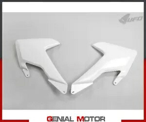 ラジエーター カバー Ufo プラスト ハスクバーナ Te-Tx 125 2017 - 2019 ホワイト GG-HO-HU-SU Radiator Covers Ufo Plast For Husqvarna Te-Tx 125 2017 - 2019 White GG-HO-HU-SU 【並行輸入品】