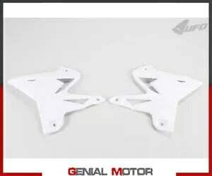 ラジエーター カバー Ufo プラスト ヤマハ Yz 250 2002 - 2014 ホワイト YA 83446 Radiator Covers Ufo Plast For Yamaha Yz 250 2002 - 2014 White YA 83446 【並行輸入品】