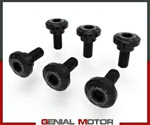 ブラック フロント フェンダー スクリュー キット DUCABIKE Ducati DesertX 2022 Black Front Fender Screw Kit DUCABIKE Ducati DesertX 2022 【並行輸入品】