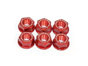 DUCABIKE 6DSB01A ナットセット リアスプロケットキャリア レッド DUCABIKE 6DSB01A NUTS SET REAR SPROCKET CARRIER RED 【並行輸入品】