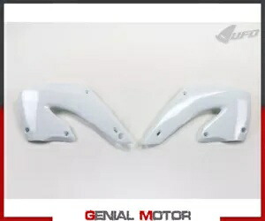 ラジエーター カバー Ufo プラスト ホンダ Cr 250 2000 - 2001 ホワイト GG-HO-HU-SU Radiator Covers Ufo Plast For Honda Cr 250 2000 - 2001 White GG-HO-HU-SU 【並行輸入品】