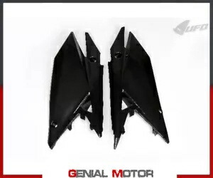 サイドパネル UFO プラスト スズキ Rmz 450 2018 - 2021 ブラック Side Panels Ufo Plast For Suzuki Rmz 450 2018 - 2021 Black 【並行輸入品】