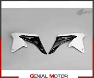ラジエーター カバー Ufo プラスト スズキ Rmz 250 2010 - 2018 ホワイト GG-HO-HU-SU Radiator Covers Ufo Plast For Suzuki Rmz 250 2010 - 2018 White GG-HO-HU-SU 【並行輸入品】