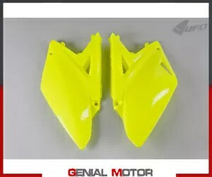 サイドパネル Ufo Plast スズキ Rmz 250 2010 - 2018 イエローネオン Side Panels Ufo Plast For Suzuki Rmz 250 2010 - 2018 Yellow neon 【並行輸入品】