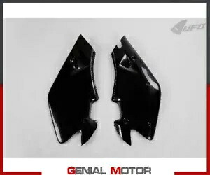 ハスクバーナ Cr 125 2000 - 2003 ブラック用サイドパネル Ufo プラスト Side Panels Ufo Plast For Husqvarna Cr 125 2000 - 2003 Black 【並行輸入品】