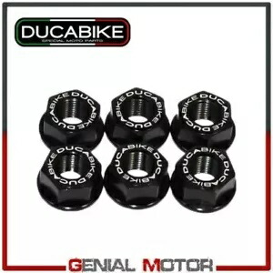 クラウン フランジ ナット キット Bk 6DSB03D Ducabike Ducati SportClas Gt 1000 2007 - 2010 Crown Flange Nuts Kit Bk 6DSB03D Ducabike Ducati SportClas Gt 1000 2007 - 2010 【並行輸入品】