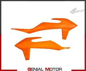 ラジエーター カバー Ufo プラスト Ktm Exc-F 全モデル 2020 - 2021 オレンジ KTM 98-21 Radiator Covers Ufo Plast For Ktm Exc-F All Models 2020 - 2021 Orange KTM 98-21 【並行輸入品】
