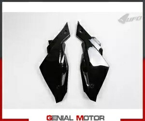 ハスクバーナ WR 125 2009 - 2013 ブラック用サイドパネル UFO プラスト Side Panels Ufo Plast For Husqvarna Wr 125 2009 - 2013 Black 【並行輸入品】