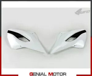 ラジエーター カバー Ufo プラスト ハスクバーナ Fe 250 2014 - 2016 ホワイト GG-HO-HU-SU Radiator Covers Ufo Plast For Husqvarna Fe 250 2014 - 2016 White GG-HO-HU-SU 【並行輸入品】