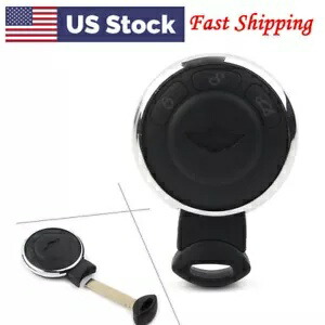 リモートキーシェルケース Fob 3 ボタン交換用 BMW Mini Cooper 2007-2014 US に適合 Remote Key Shell Case Fob 3 Button Replacement Fit BMW Mini Cooper 2007-2014 US 【並行輸入品】