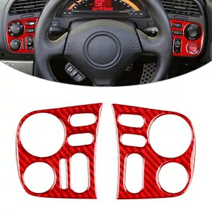 インテリア車運転席側ダッシュボードカバートリムホンダ S2000 2004-2009 レッド RHD Interior Car Driver Side Dashboard Cover Trim For Honda S2000 2004-2009 Red RHD 【並行輸入品】