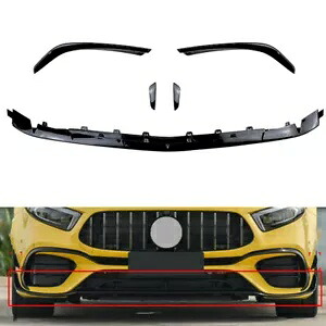 フロントバンパーリップキット メルセデスベンツ Aクラス W177 A45 AMG 2019-2021 ABS用 Front Bumper Lip Kit For Mercedes Benz A-class W177 A45 AMG 2019-2021 ABS 【並行輸入品】
