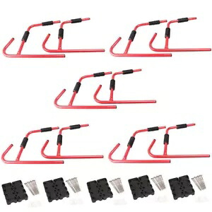 10x カヤックはしごウォールマウント収納ラックサーフボードカヌー折りたたみハンガースチール米国 10x Kayak Ladder Wall Mount Storage Rack Surfboard Canoe Folding Hanger Steel US 【並行輸入品】