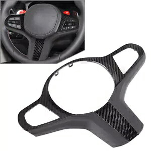 車のステアリングホイールフレームカバートリムフィット BMW M3 M4 G20 G21 G22 G23 Car Steering Wheel Frame Cover Trim Fit BMW M3 M4 G20 G21 G22 G23 【並行輸入品】