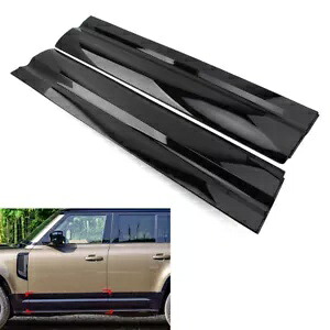 フロントドア外装下部モールディングトリムランドローバーディフェンダー 2019-2022 モーター Front Door Exterior Lower Moulding Trim For Land Rover Defender 2019-2022 Motor 【並行輸入品】