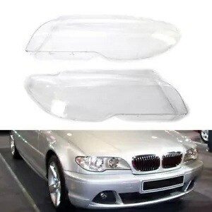 2 個ヘッドライトヘッドランプレンズカバークリア BMW E46 2DR クーペ 325ci 330ci 03-06 2pcs Headlight Headlamp Lens Cover Clear For BMW E46 2DR Coupe 325ci 330ci 03-06 【並行輸入品】