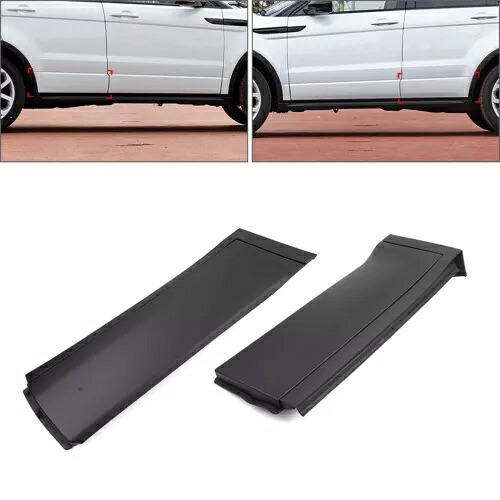 ペアリアドアサイドプロテクタープレートランドローバーレンジローバーイヴォーク 2012-2019 に適合 Pair Rear Door Side Protector Plate Fit Land Rover Range Rover Evoque 2012-2019 【並行輸入品】