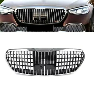 フロントバンパーラジエーターフードマイバッハグリルクロームベンツ S クラス W223 2021-2024 Front Bumper Radiator Hood Maybach Grille Chrome For Benz S Class W223 2021-2024 【並行輸入品】｜カスタムパーツ WORLD倉庫